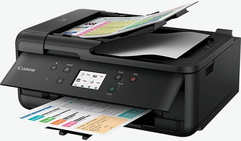 CANON Pixma TR7550 Tintenstrahldruck 4-in-1 Tinten-Multifunktionsdrucker (Farbe)