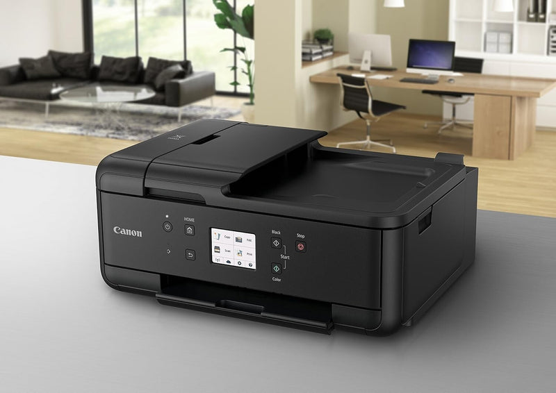 CANON Pixma TR7550 Tintenstrahldruck 4-in-1 Tinten-Multifunktionsdrucker (Farbe)