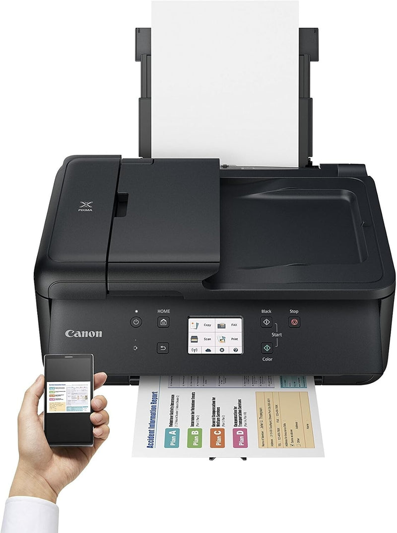 CANON Pixma TR7550 Tintenstrahldruck 4-in-1 Tinten-Multifunktionsdrucker (Farbe)