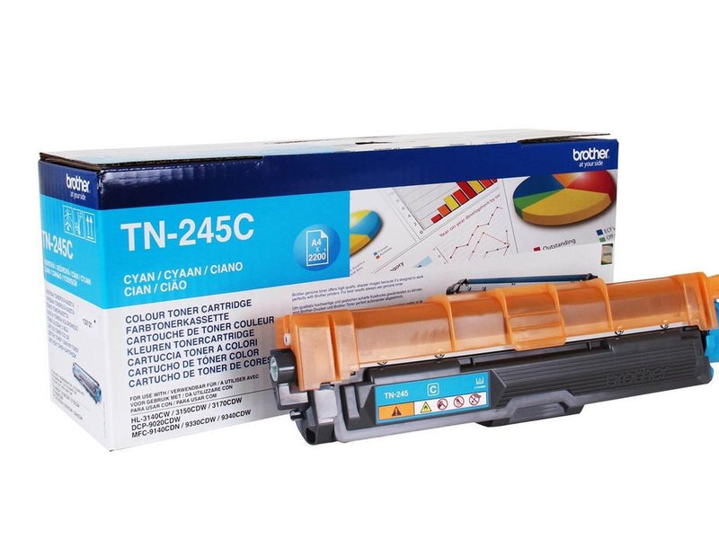 Brother TN245C / TN 245C High Capacity Cyan Toner - Tonerpatrone Cyan