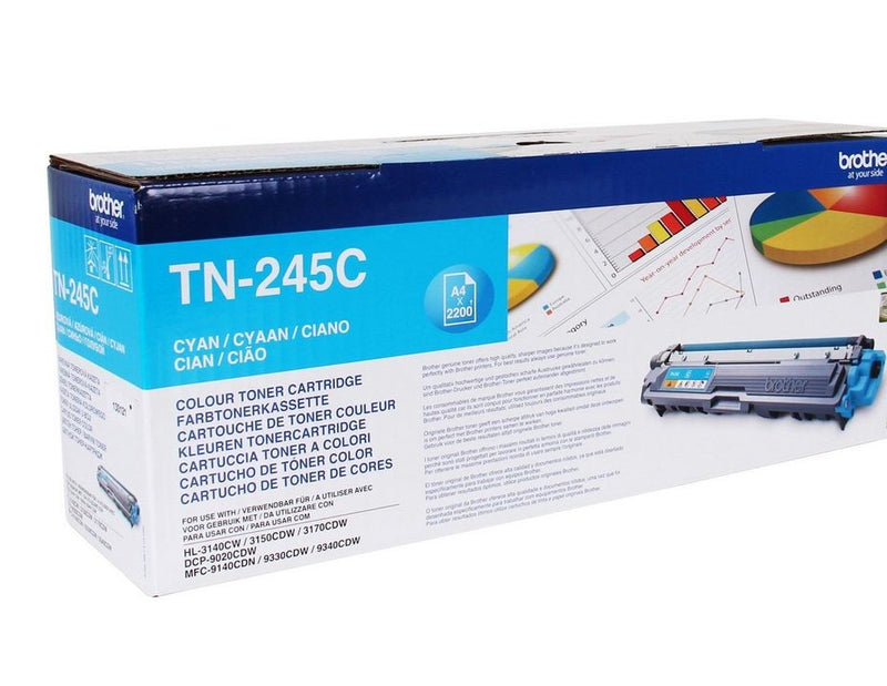 Brother TN245C / TN 245C High Capacity Cyan Toner - Tonerpatrone Cyan
