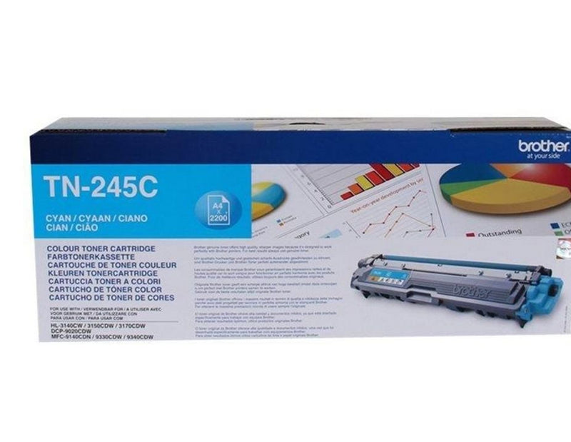 Brother TN245C / TN 245C High Capacity Cyan Toner - Tonerpatrone Cyan