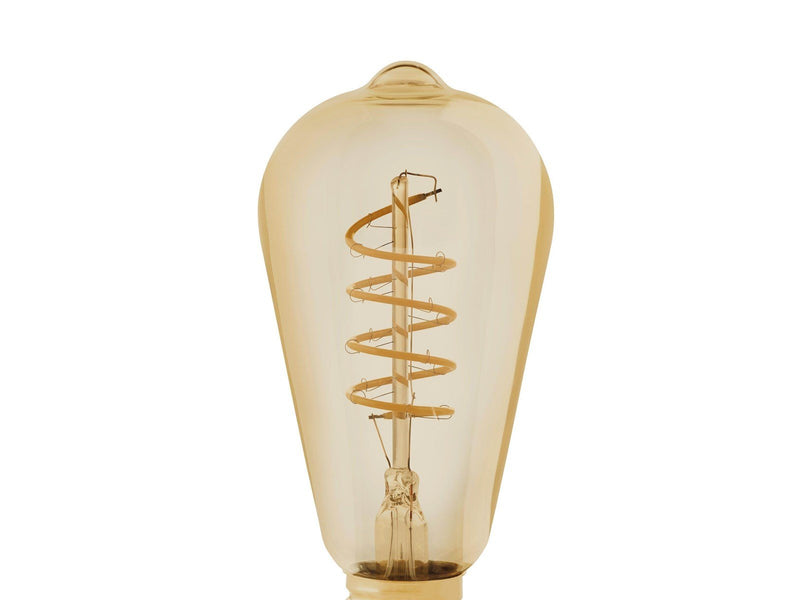 EGLO LED-Lampe ST64 Spiral 4W/820 245 lumen amber dimmable E27