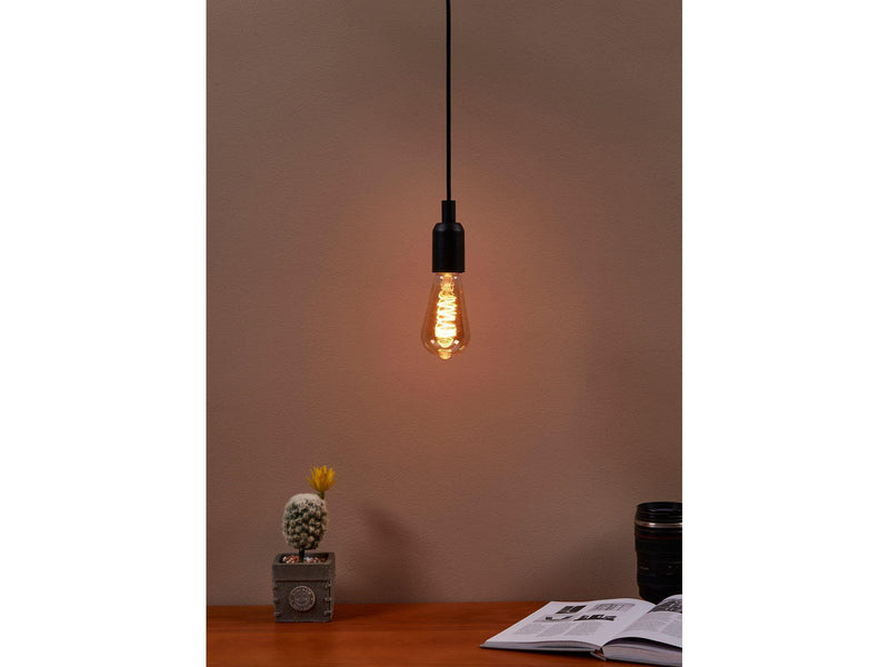 EGLO LED-Lampe ST64 Spiral 4W/820 245 lumen amber dimmable E27