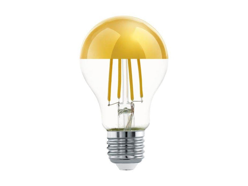 EGLO LED-Lampe A60 Standard Top-sail 7.3W/827 806 lumen clear/gold E27