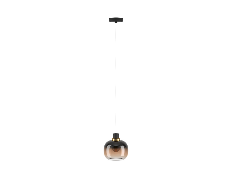 EGLO OILELLA pendant black/brown/transparent