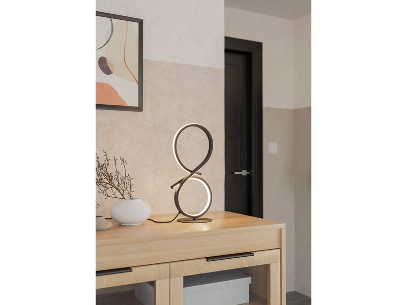 EGLO SERPINS table lamp black
