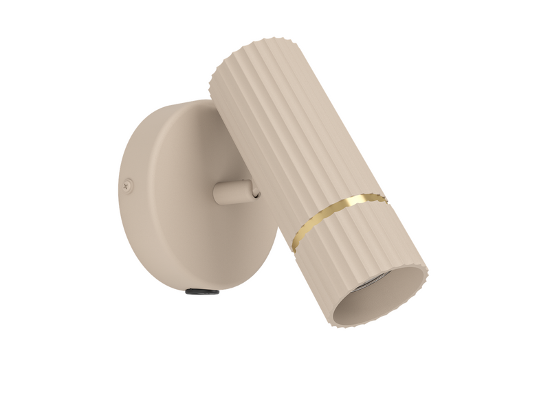EGLO CAMINIA wall light  sandy/brushed brass