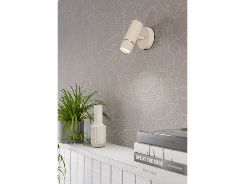 EGLO CAMINIA wall light  sandy/brushed brass