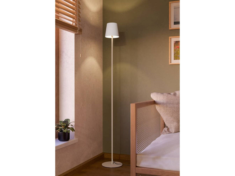 EGLO FIORANA floor lamp sand/white