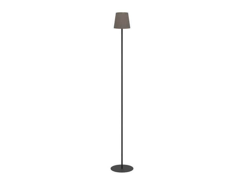 EGLO FIORANA floor lamp black/cappuccino/gold