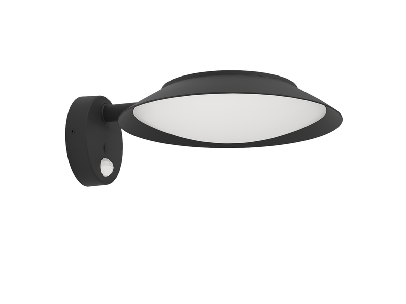 EGLO CERRISI outdoor wall lamp solar cell black