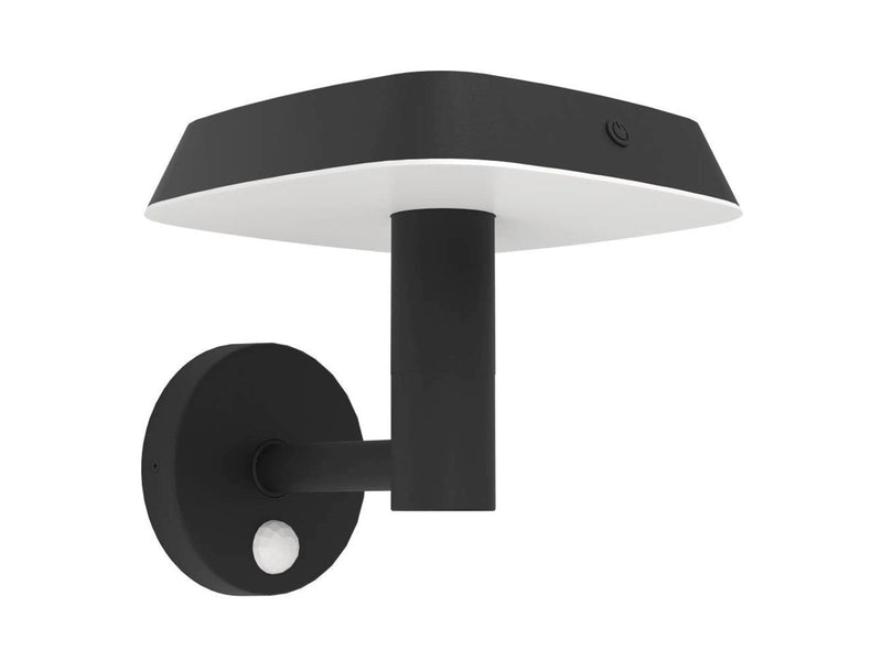 EGLO DREOLI outdoor wall lamp with sensor black