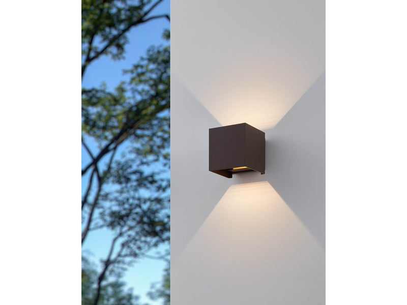 EGLO CALPINO 3 wall lamp auburn