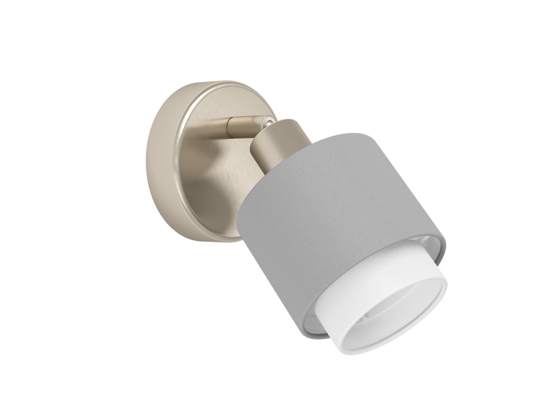 EGLO BELLIZZI spot brushed steel/grey