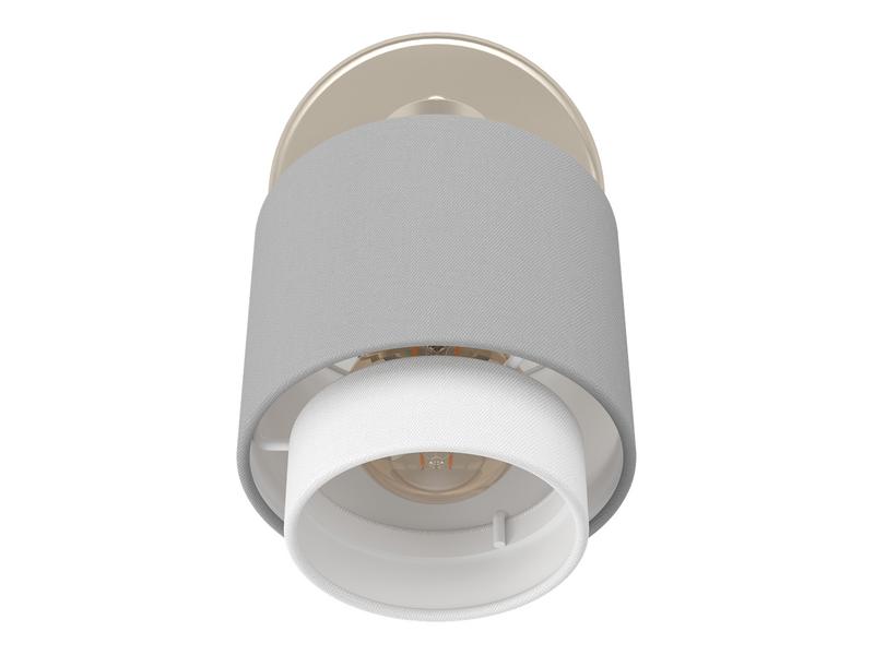 EGLO BELLIZZI spot brushed steel/grey