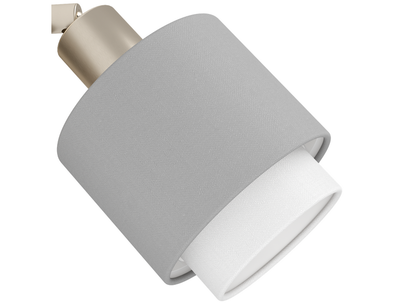 EGLO BELLIZZI spot brushed steel/grey