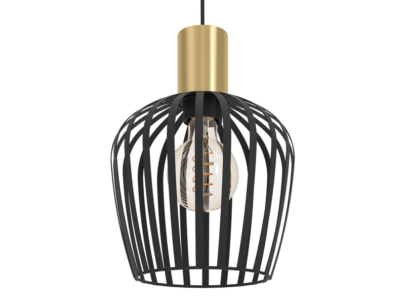 EGLO EMPOLI pendant black/brushed brass