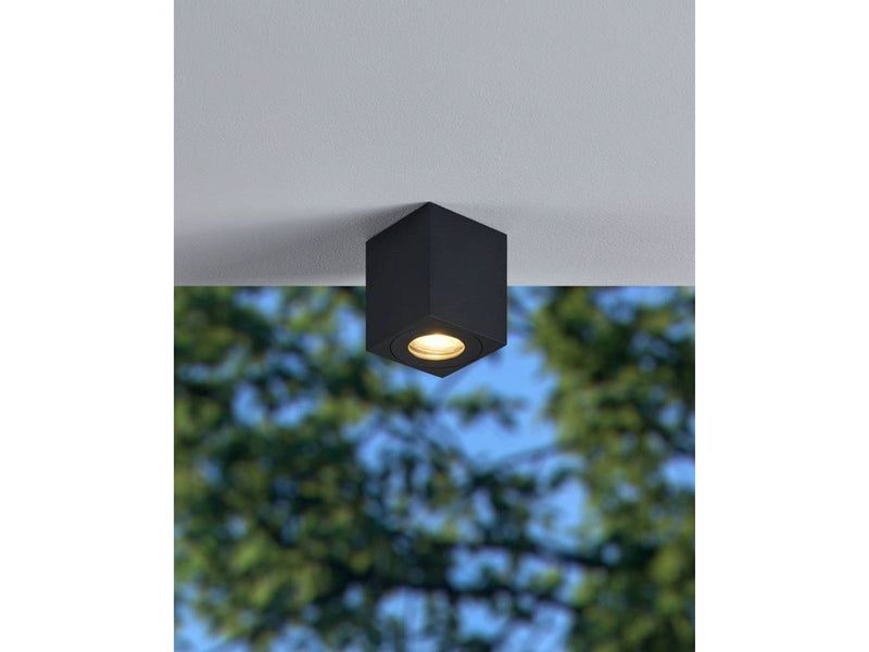 EGLO TORRECOLA outdoor ceiling lamp square black