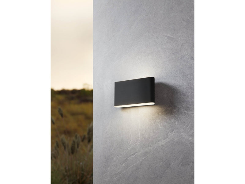 EGLO GRUTTI outdoor wall lamp anthracite