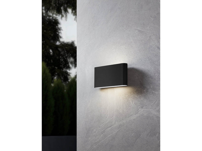 EGLO GRUTTI outdoor wall lamp anthracite