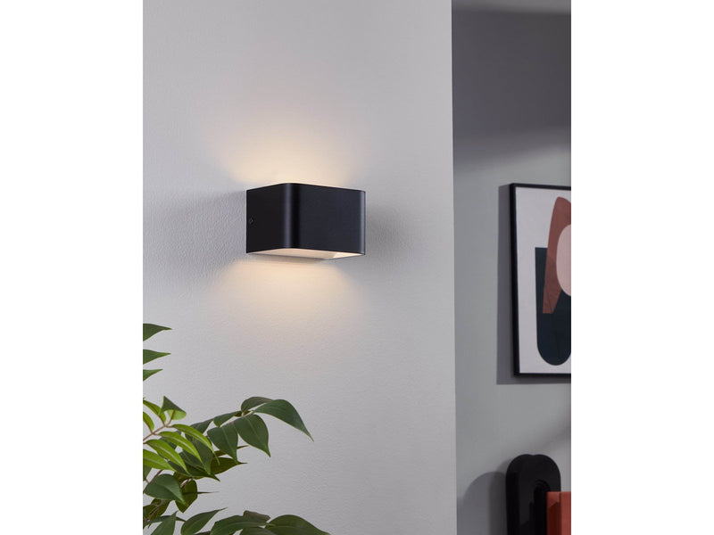 EGLO SANIA 4 wall lamp 130 mm 3000K black