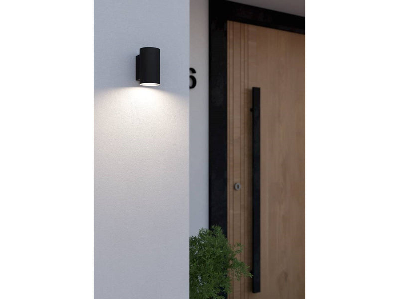 EGLO IZZALINI outdoor wall lamp black