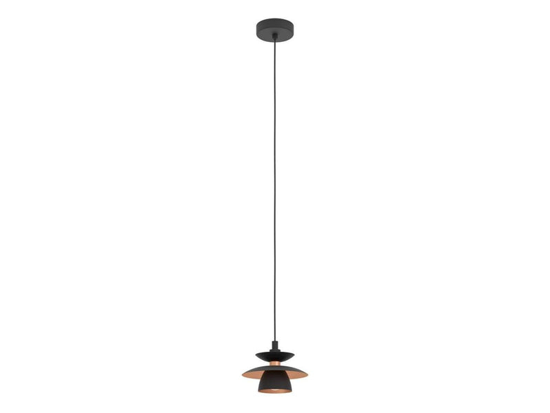 EGLO ALBARES pendant light black/copper