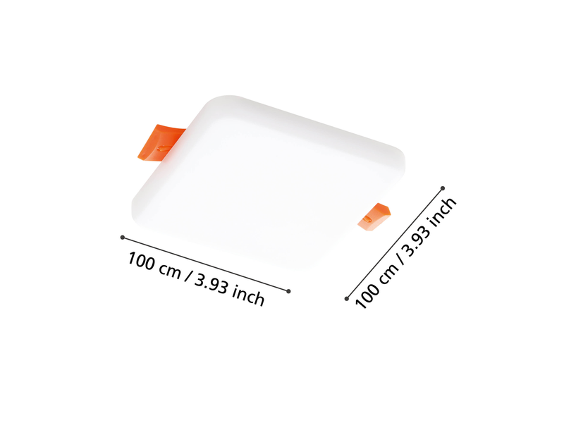 EGLO RAPITA recessed light  white