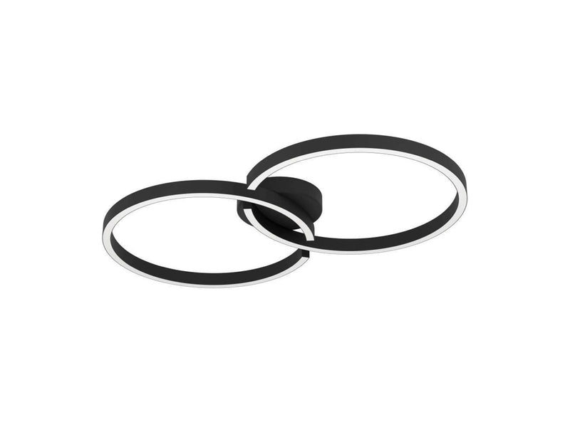 EGLO AMANDOLO ceiling lamp with remote control 2700-6500K black