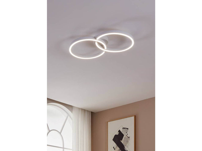 EGLO AMANDOLO ceiling lamp with remote control 2700-6500K white