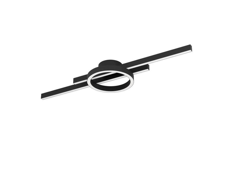EGLO AMANDOLO ceiling lamp with remote control 2700-6500K black