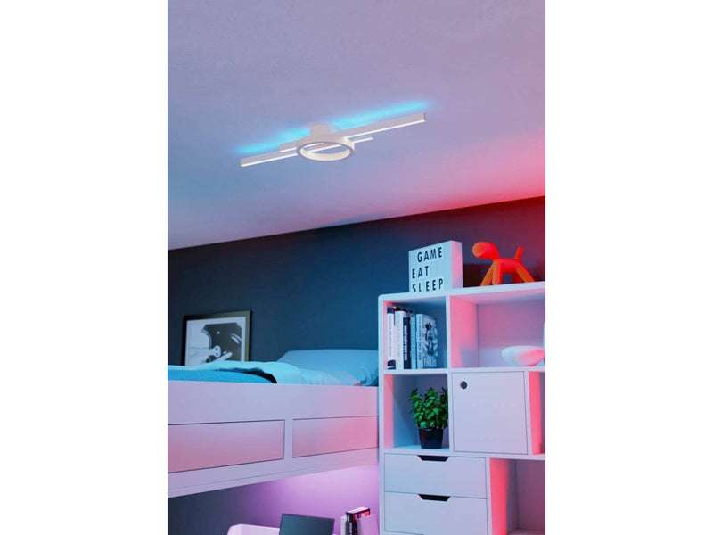 EGLO AMANDOLO ceiling lamp with remote control 2700-6500K white