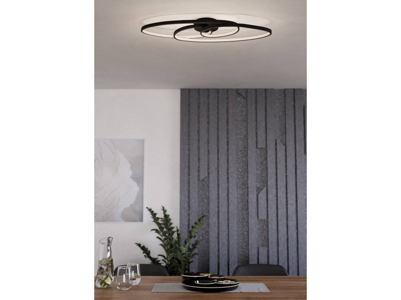 EGLO GIANELLA ceiling lamp black