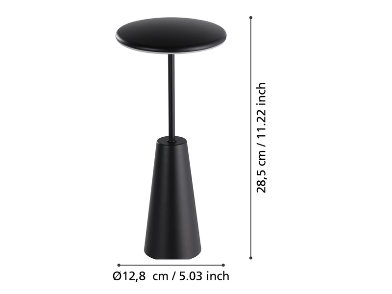 EGLO PICCOLA table lamp black