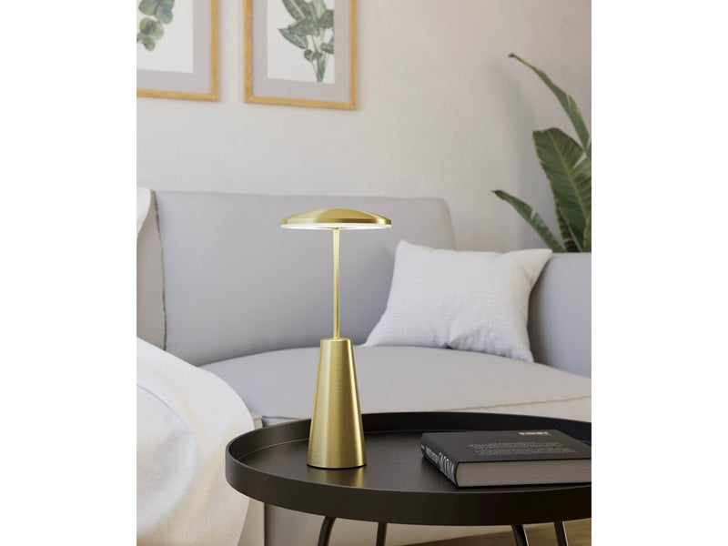 EGLO PICCOLA table lamp brushed brass