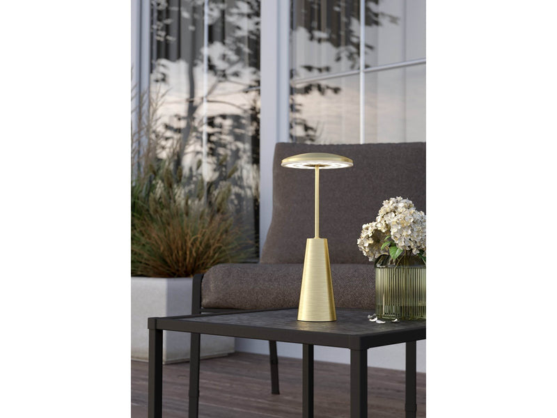 EGLO PICCOLA table lamp brushed brass