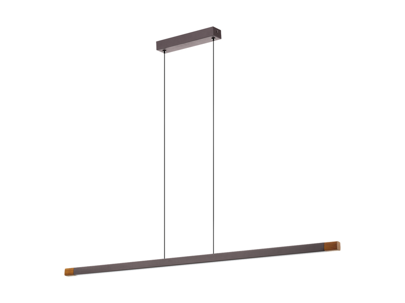 EGLO LISCIANA long table pendant 1260 mm grey