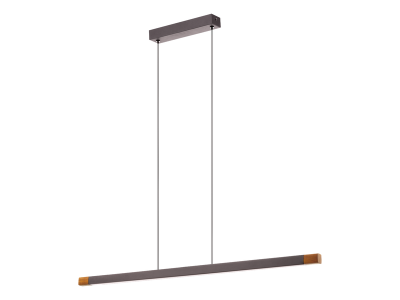 EGLO LISCIANA long table pendant 875 mm grey