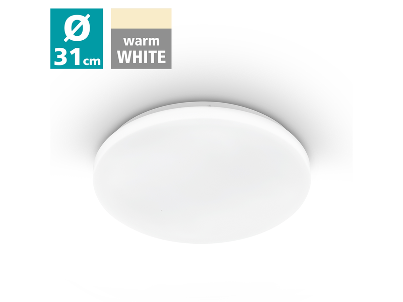EGLO POGLIOLA wall/ceiling lamp Ø310 mm white