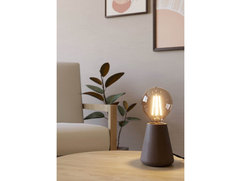 EGLO ASBY table lamp dark brown