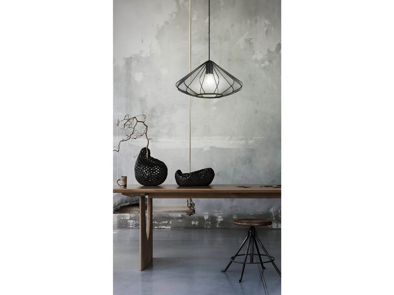 EGLO DOLWEN pendant light Ø425 mm black