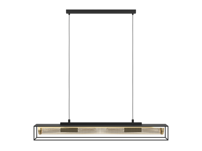EGLO NOHALES pendant light  black/brass