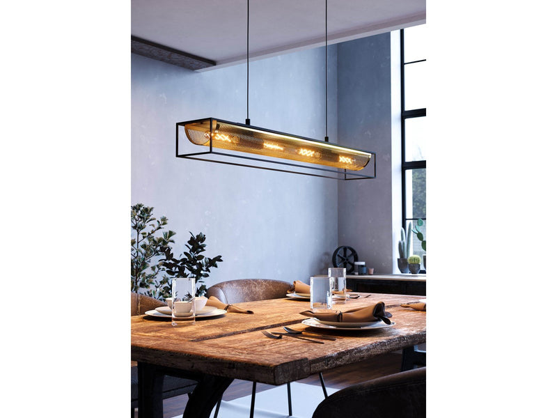 EGLO NOHALES pendant light  black/brass