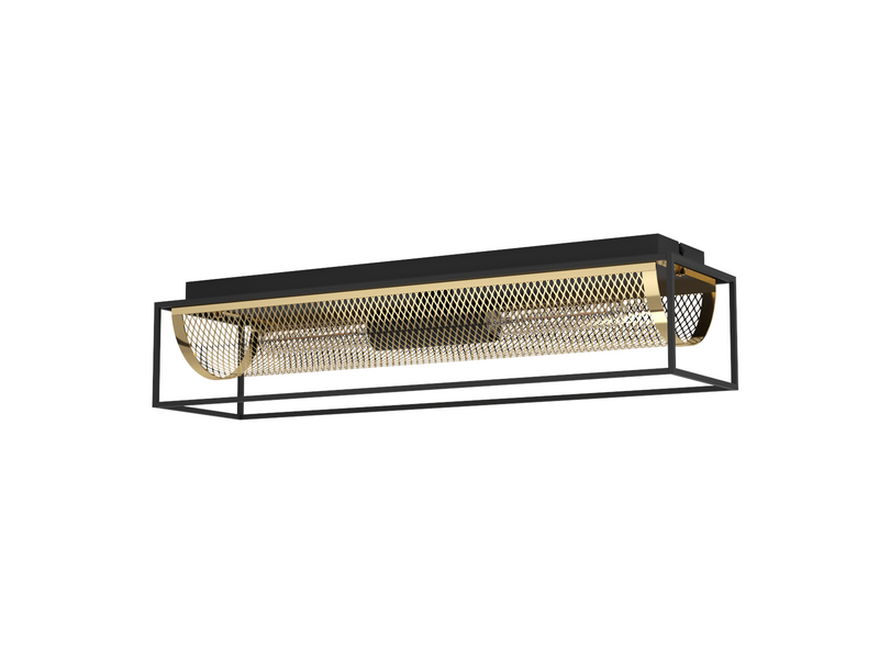 EGLO NOHALES ceiling lamp black/brass