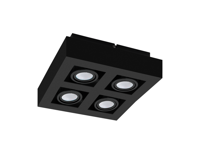 EGLO MENDOZA surface-mounted lamp black