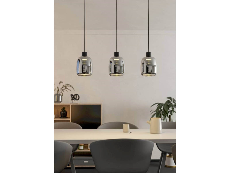 EGLO MOLOCHIO-Z long table pendant black