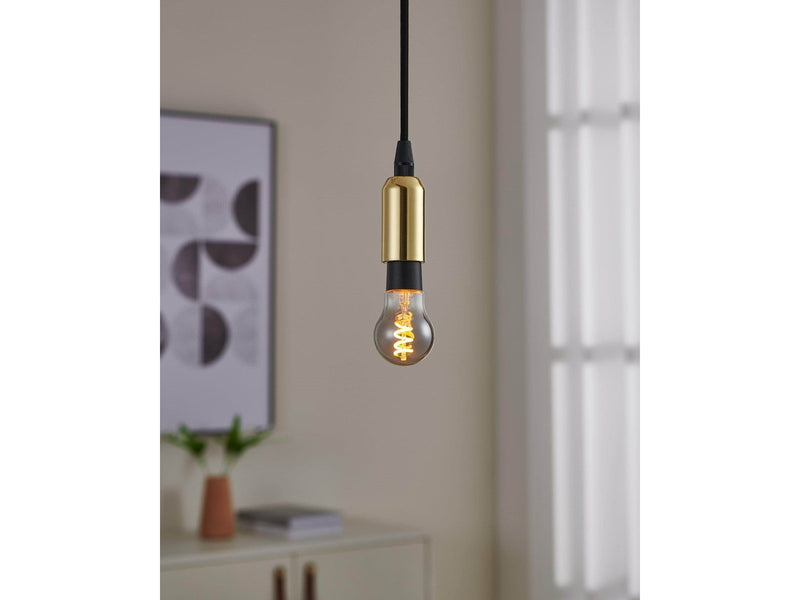 EGLO CONNECT-Z LED P45 Spiral 4W 2000K E27 smoky