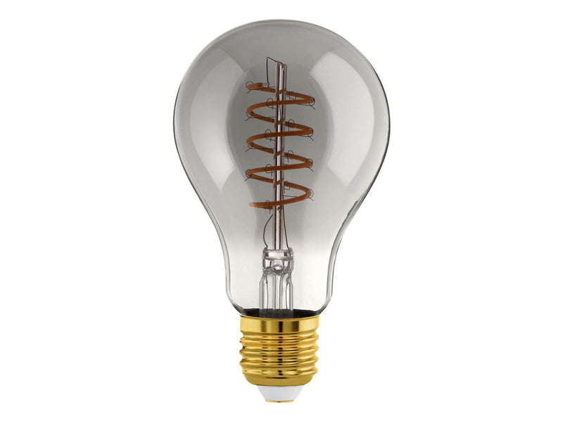 EGLO CONNECT-Z LED A60 Spiral 4W 2000K E27 smoky