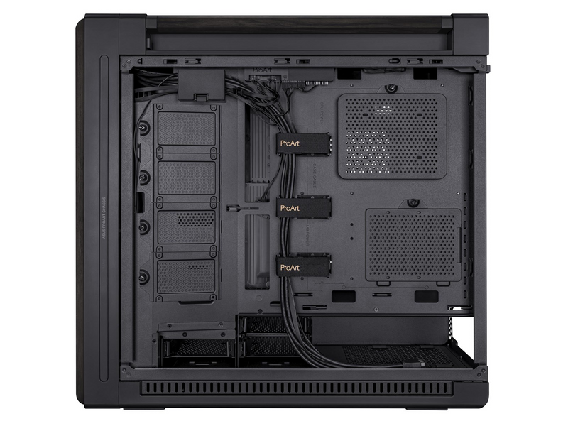 ASUS ProArt PA602 Wood Metal Panel - Gehäuse - Fulltower - Schwarz